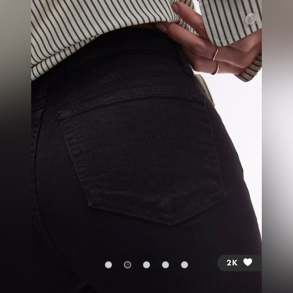 TOPSHOP MOTO Jamie Flare Jeans - Picture 4 of 9